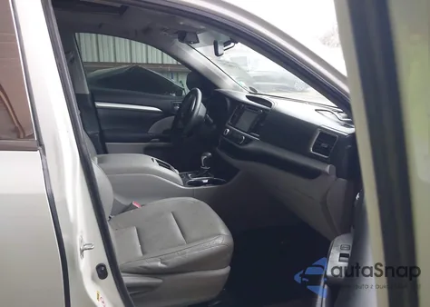 2015 Toyota Highlander Xle V6 from USA, damaged, VIN 5TDJKRFH5FS075928